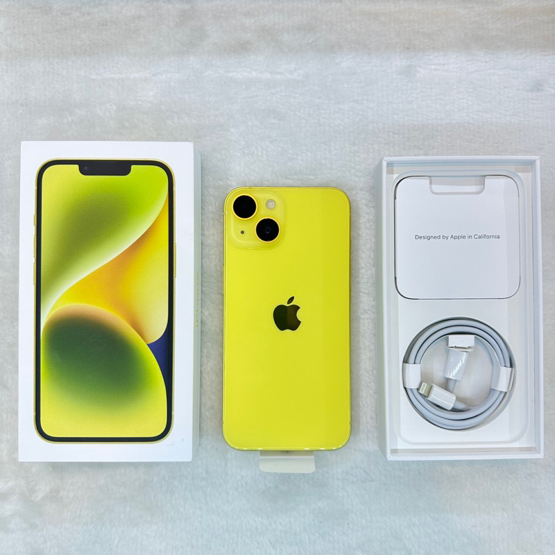 新品✨ iPhone 14 128g/256g 黃色 ✨ 僅拆封未使用 台灣公司貨 14 128 256 黃
