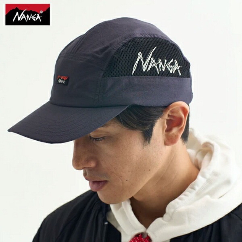Nanga AIR CLOTH MESH JET CAP 吸汗速乾 通風 輕便 可調整 戶外 登山帽