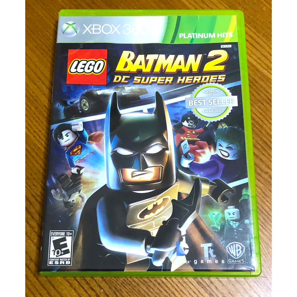 XBOX 360 BOTMAN2 LEGO 樂高蝙蝠俠 2 DC 超級英雄 美規 遊戲片