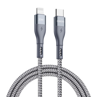 duzzona a1 type-c to lightning 編織充電線(pd20w)(1m)
