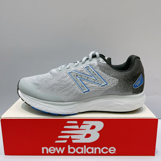 New Balance NB 680 男生 灰色 4E寬楦 輕量 透氣 運動 慢跑鞋 M680WN7