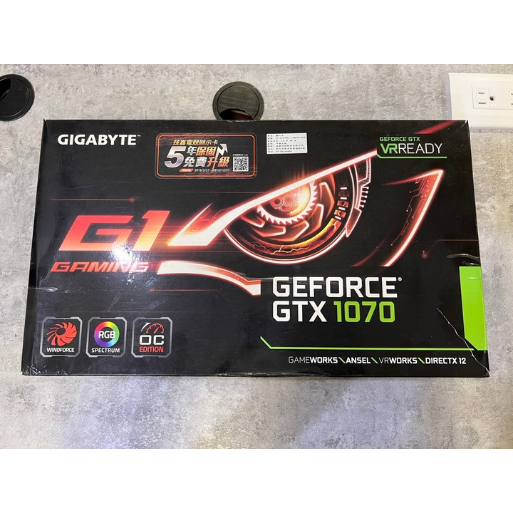 中古 技嘉 GTX 1070 GAMING 8GD