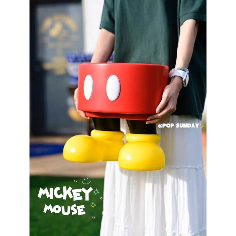 ⚫️🔴 迪士尼正版 米奇 椅子 矮凳pop sunday home潮玩 擺件 小凳子 湯姆貓 傑利鼠 造型 椅子 🔴⚫️