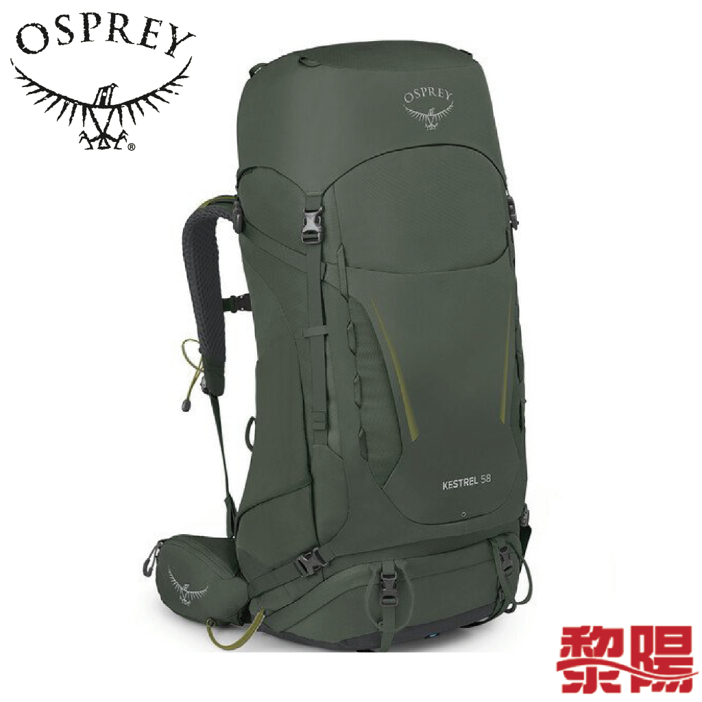 Osprey Kestrel 58L 盆景綠 L/XL 登山背包 穩定/後背/登山/健行 73OS004757