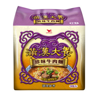 統一滿漢大餐珍味牛肉(袋)[箱購]173g克 x 12Pack包【家樂福】