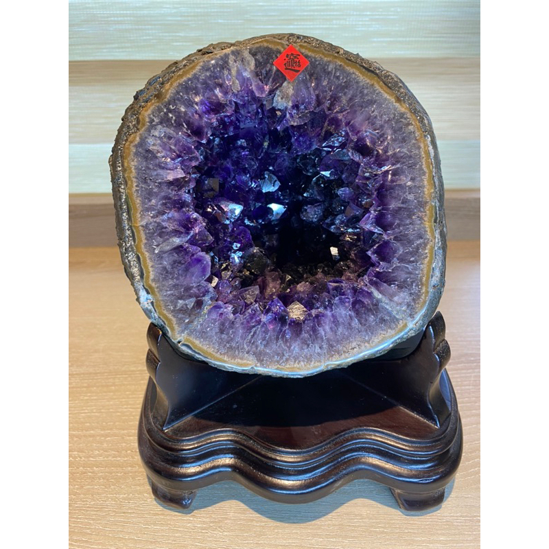 《九月特價款～紫又美》原皮烏拉圭🇺🇾紫水晶 紫晶洞 4.5公斤