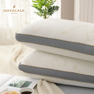 《HOYACASA》3D天絲親膚環繞透氣好眠獨立筒枕(一入/二入)