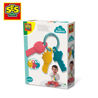 荷蘭SES 寶寶統感遊戲鑰匙-13115 固齒器 咬咬玩具 鑰匙玩具 統感玩具 認知學習 寶寶玩具 寶寶鑰匙