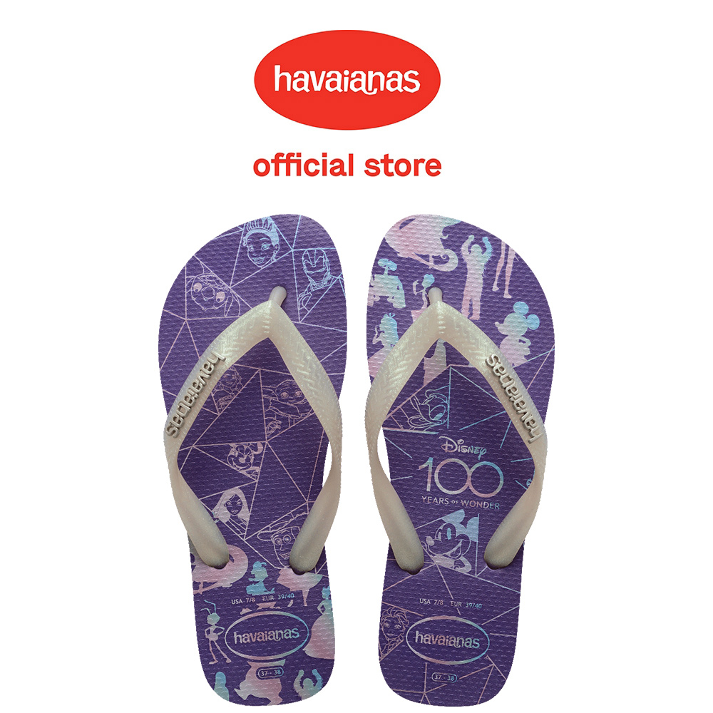 Havaianas 哈瓦仕 拖鞋 男女鞋 迪士尼100週年紀念 玩具總動員 冰雪奇緣 紫 4148617-3503U