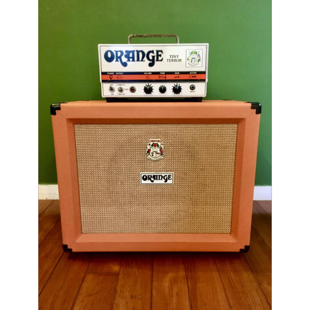 【二手良品】Orange Tiny Terror Head 15瓦全真空管電吉他音箱頭＋PPC112 60W電吉他音箱體
