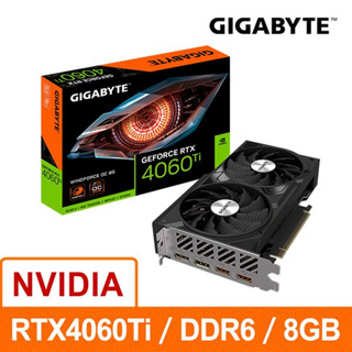 [含稅開發票] 技嘉GIGABYTE GV-N406TWF2OC-8GD 顯示卡 RTX4060Ti