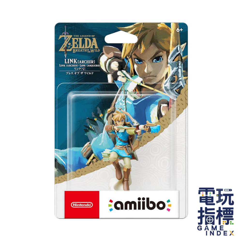 【電玩指標】全館免運 NS Switch Amiibo 曠野之息 弓箭林克 曠野 王國之淚 哥布林 薩爾達 林克 豬布林