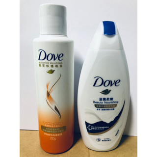 DOVE 多芬 輕潤保濕洗髮乳 / 滋養柔膚沐浴乳 200ml 單瓶