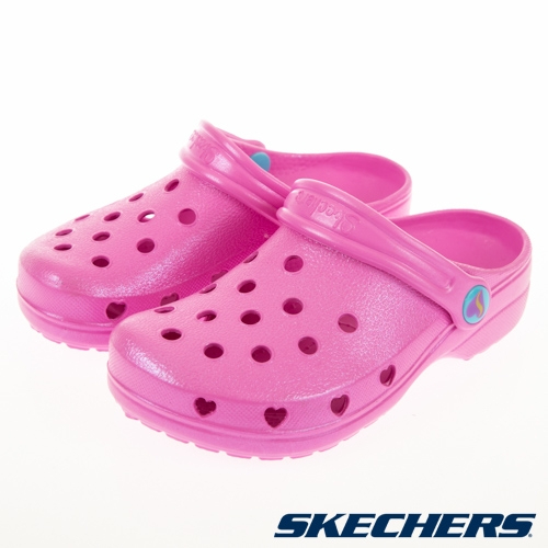 *零碼出清*(童)【SKECHERS】CALI GEAR涼拖鞋 防滑 後跟鞋帶兩穿式-粉紅 308000LPNK