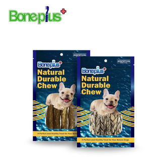 【福爾摩沙寵物精品】Bone Plus 犬用鱈魚皮骨系列(多種口味)｜60g 狗零食
