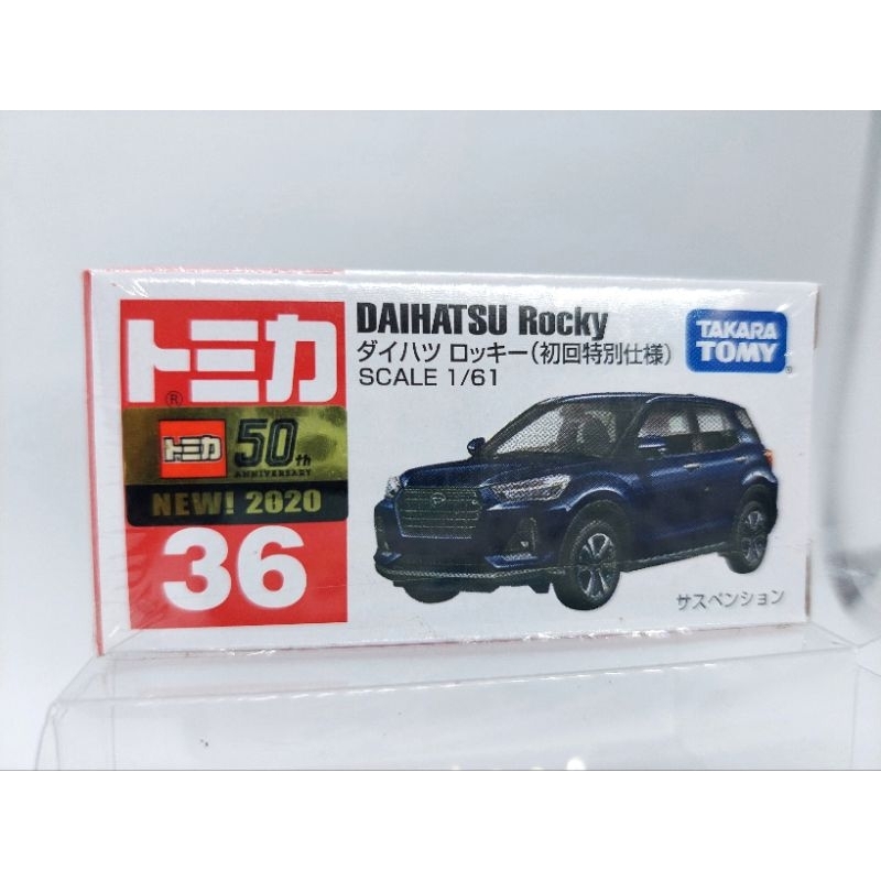 Tomica 36 DAIHATSU ROCKY 新車貼 初回