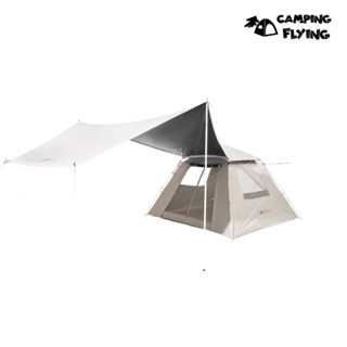 MOBIGARDEN 零動155 野餐帳 黑膠自動帳篷 公園帳 黑膠天幕 臺灣現貨 campingflying 想露飛飛