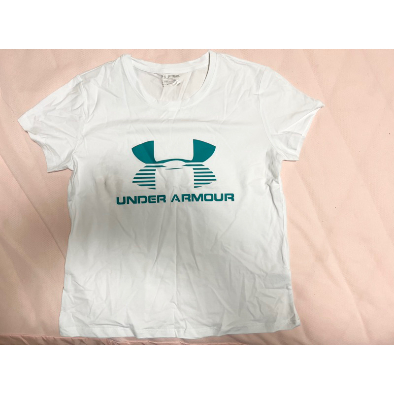 Under Armour 印花 白上衣T恤（2XL)(保留給Shine)