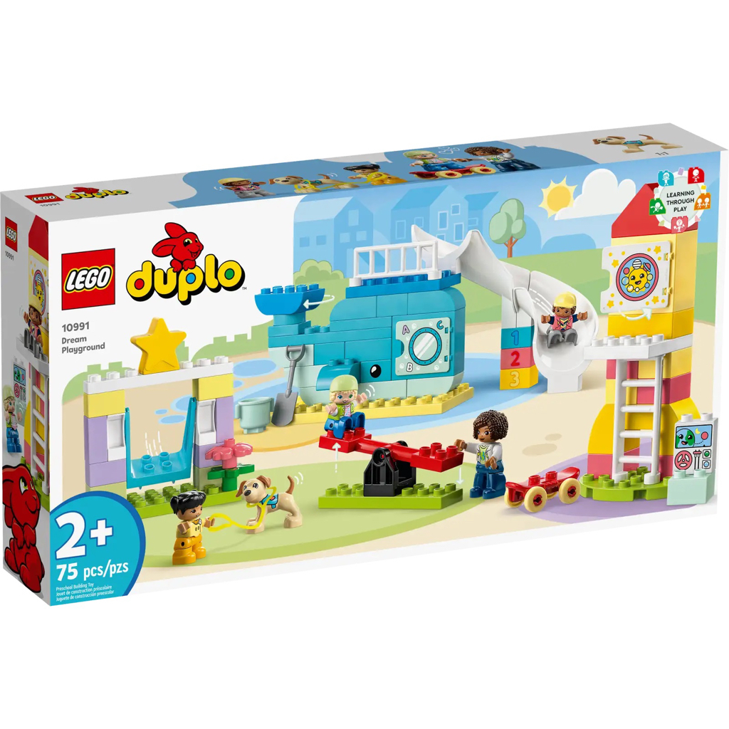 [高雄 飛米樂高積木] 8月新品 LEGO 10991 得寶系列 夢幻遊樂場 幼兒教具 生日禮物 益智教材 啟蒙玩具