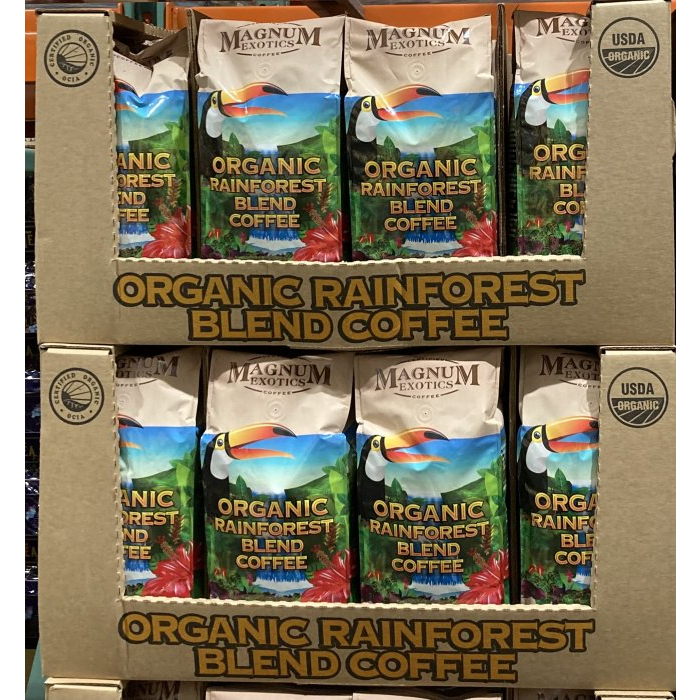 Magnum Organic 熱帶雨林有機咖啡豆 907公克 中深度烘焙 新莊可自取 代購 COSTCO 好市多
