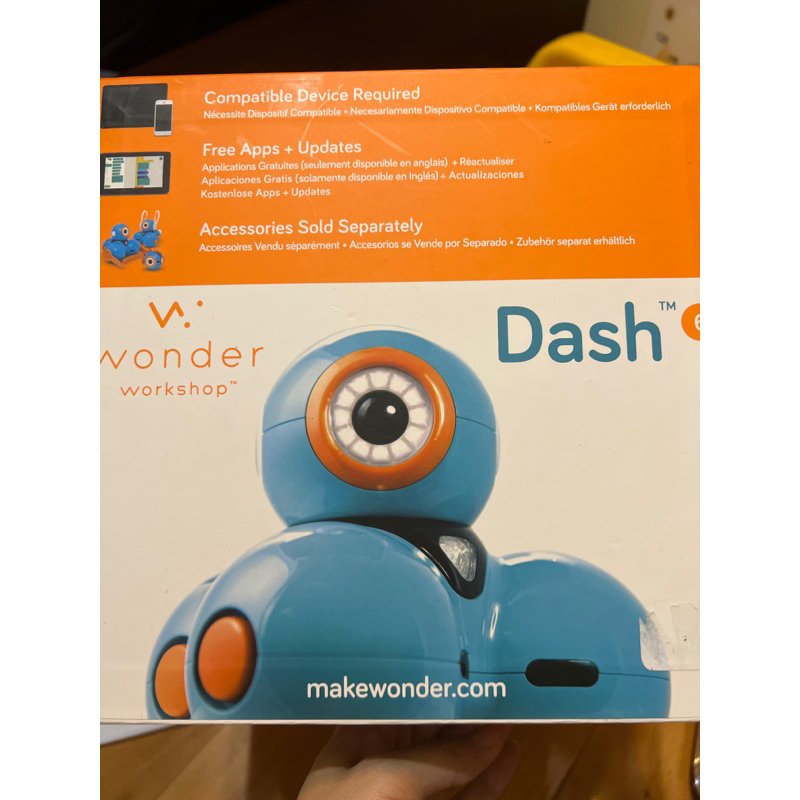 達奇機器人 Dash學習程式機器人 兒童智能遙控玩具 wonderworkshop