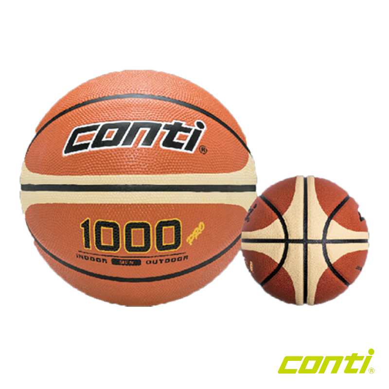 *Conti詠冠 1000系列 專利16片深溝橡膠籃球 7號球 5號球 國小比賽用球 籃球聯賽指定用球