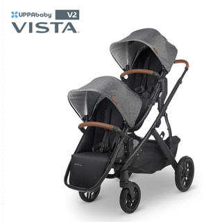 歐爾童趣生活【UPPAbaby】VISTA V2 旗鑑雙座車：推車+折疊座椅 雙寶推車 雙胞胎首選推車