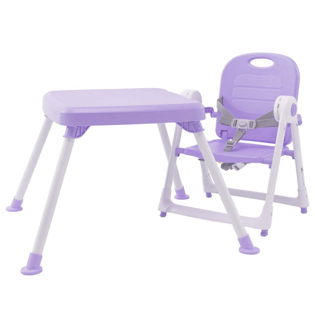 【 美國 ZOE 】 折疊餐椅 x 折疊桌-星空紫｜品牌旗艦店