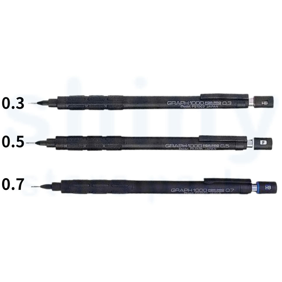 【揪是 i 文具】Pentel 飛龍 製圖鉛筆 自動鉛筆GRAPH 1000 0.3mm/0.5mm/0.7mm