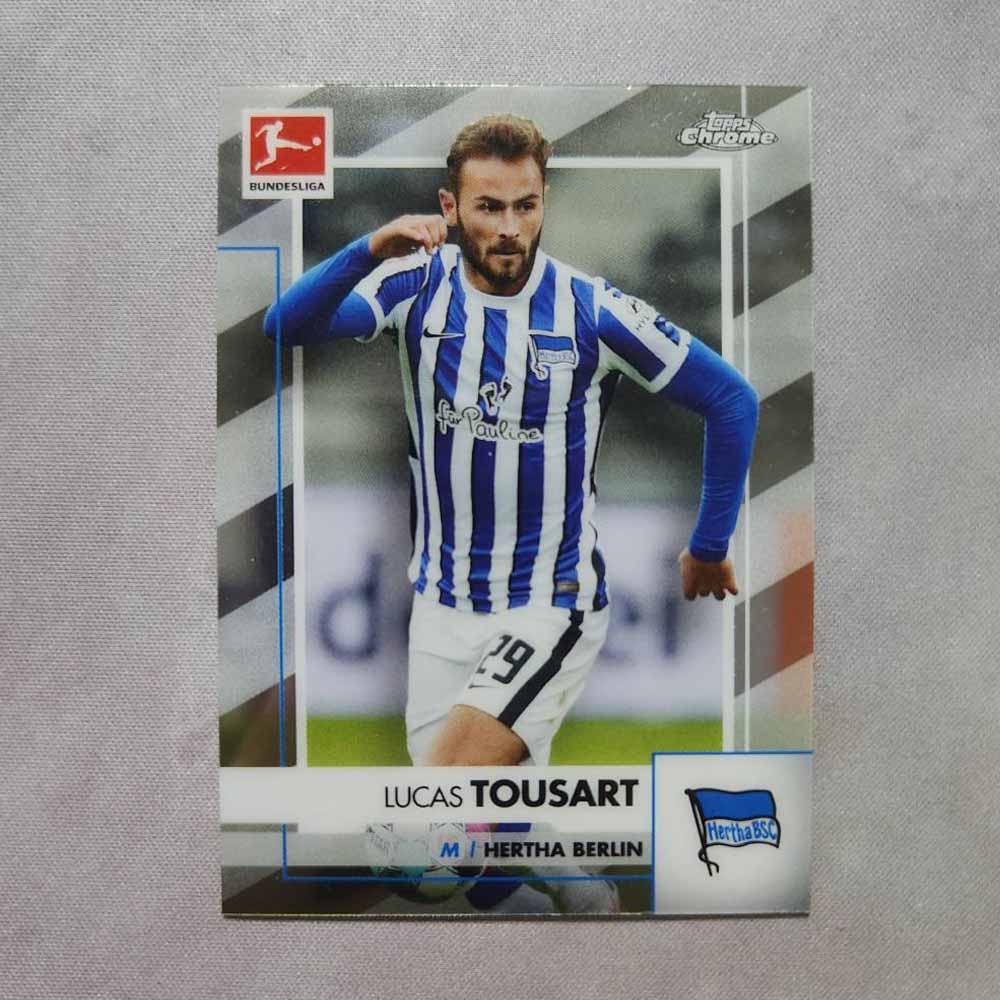 【正版】 2021 德甲 Hertha BSC 柏林赫塔 Lucas Tousart 圖薩爾 Topps 足球卡