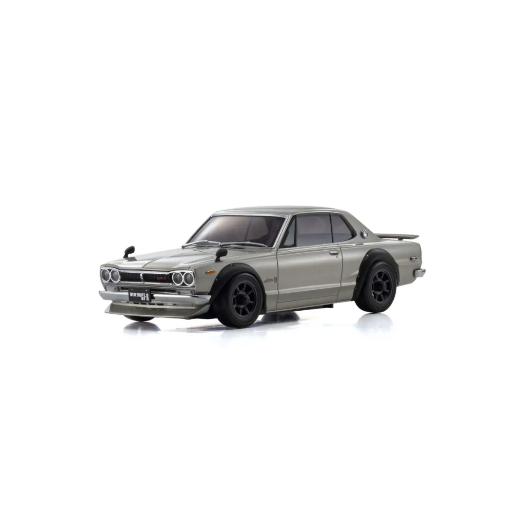 內有實拍照片 KYOSHO MINI-Z AWD車殼SKYLINE 2000GT-R KPGC10(MZP466S)銀