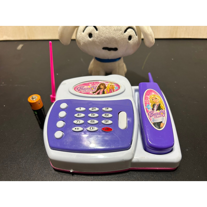 二手兒童電話聲光玩具 防真電話 無線電話 搖控電話