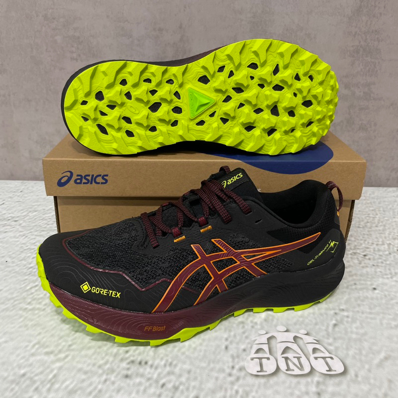 《TNT運動廣場》ASICS GEL-TRABUCO 11 GTX 男 防水 輕量 越野慢跑鞋 1011B608-003