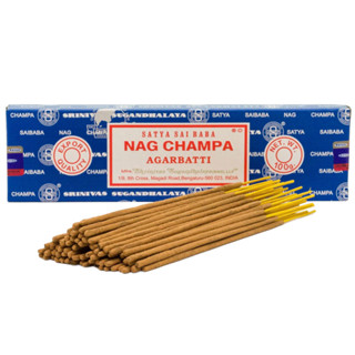 【全球最暢銷的線香】SATYA SAI BABA 賽巴巴 Nag Champa 濃郁經典款 印度 線香 (100g)