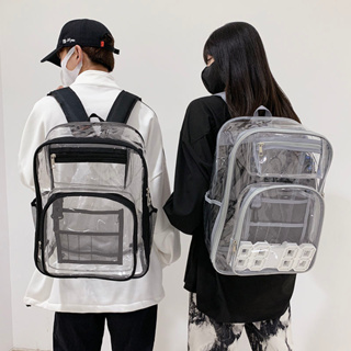 透明收納包 pvc 透明雙肩包 大容量背包 時尚背包 個性背包 全透明防水背包 收納包 溫泉收納袋 遊泳包 手提袋收納袋