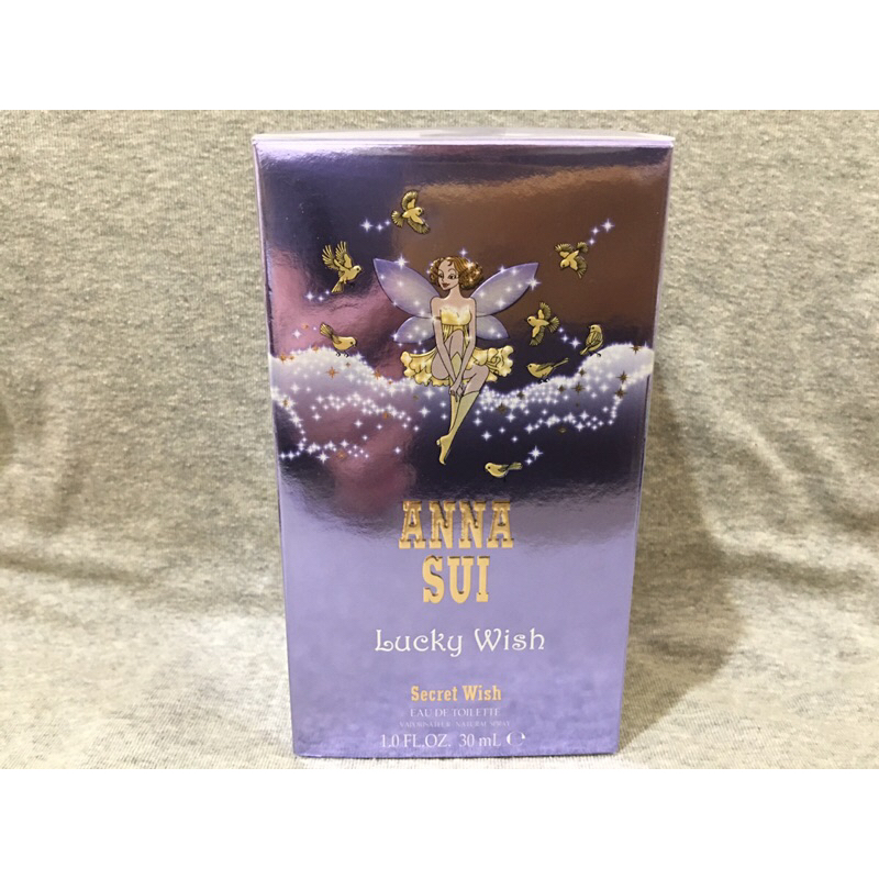 Anna Sui Lucky Wish 安娜蘇幸運精靈女性淡香水30ml/tester 30ml