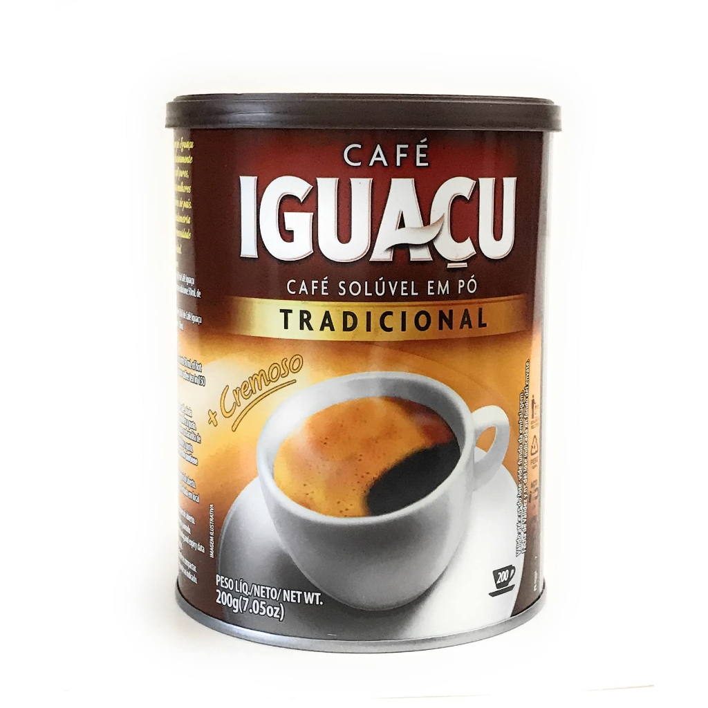 巴西 Cafe Iguacu Tradicional 伊瓜蘇 頂級即溶咖啡粉 200g 黑咖啡 新包裝＊JC小舖＊