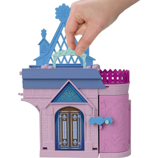 預購🚀正貨🚀 美國迪士尼 冰雪奇緣 frozen 安娜公主 anna 城堡 玩具 扮家家酒 公仔 手提玩具盒Mattel