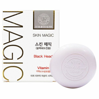 韓國 Skin Magic奇蹟維他命洗臉皂(100g)【小三美日】 DS016138