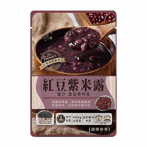 和秋紅豆紫米露(300g) 常溫保存 加熱即食【小三美日】 DS016139