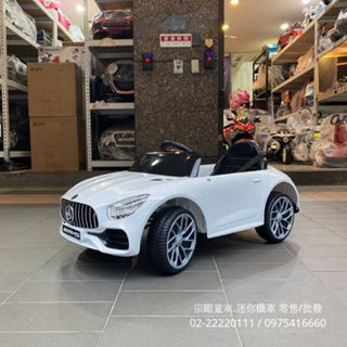 【宗剛兒童電動車 】賓士造型 AMG GTR 雙馬達 搖擺功能 音樂 前後LED燈 兒童騎乘電動車 兒童車 兒童超跑