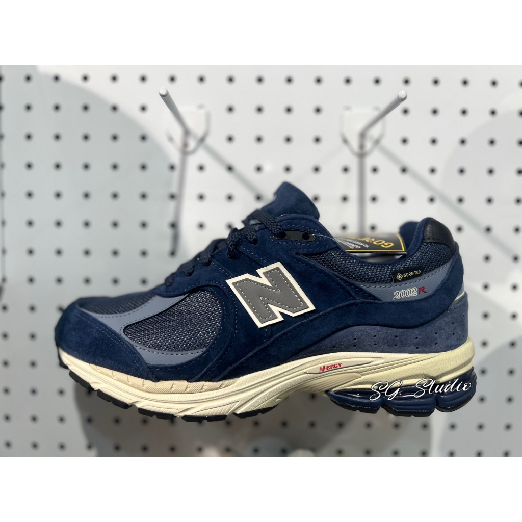 S.G New Balance 2002R M2002RXF 藍 奶油底 GORE-TEX 防水 Ｄ楦 男款