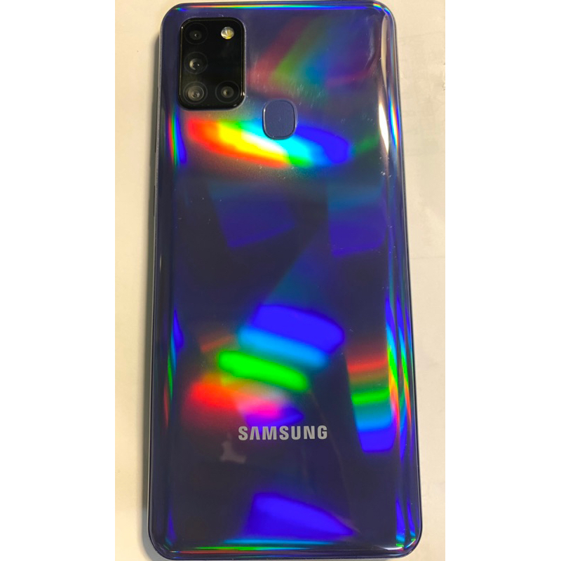 [二手]Samsung Galaxy A21s 6.5吋螢幕 4G手機 64GB容量(附盒 充電插頭/線)