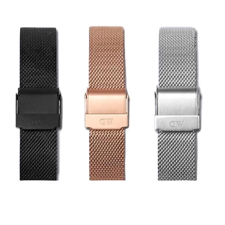 DW原廠授權經銷 不鏽鋼編織米蘭錶帶 (適用錶徑32MM/28MM)