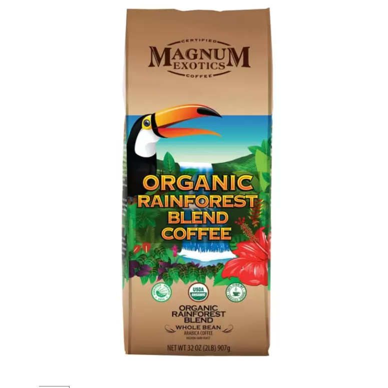 🔥限量現貨🔥Magnum 熱帶雨林有機咖啡豆 907公克