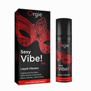 歐洲進口 葡萄牙Orgie Vibrator Sexy Vibe 跳動式快感提升 潤滑液 女用