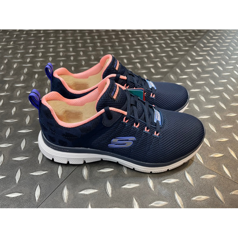 藍粉 SKECHERS FLEX APPEAL 4.0 運動鞋