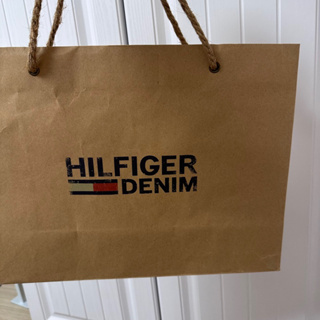 《Tommy HILFIGER denim 》大號紙袋 大號提袋