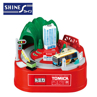 TOMICA 公車存錢筒 存錢筒 儲金箱 小費箱 玩具車 多美小汽車 SHINE 日本正版【現貨】