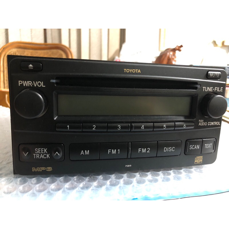 Toyota 7吋 原廠CD FM 通用型主機